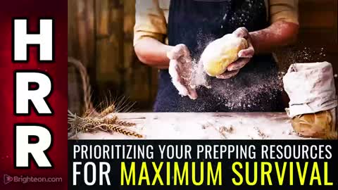 Special Report - PRIORITIZING Your Prepping Resources For Maximum Survival