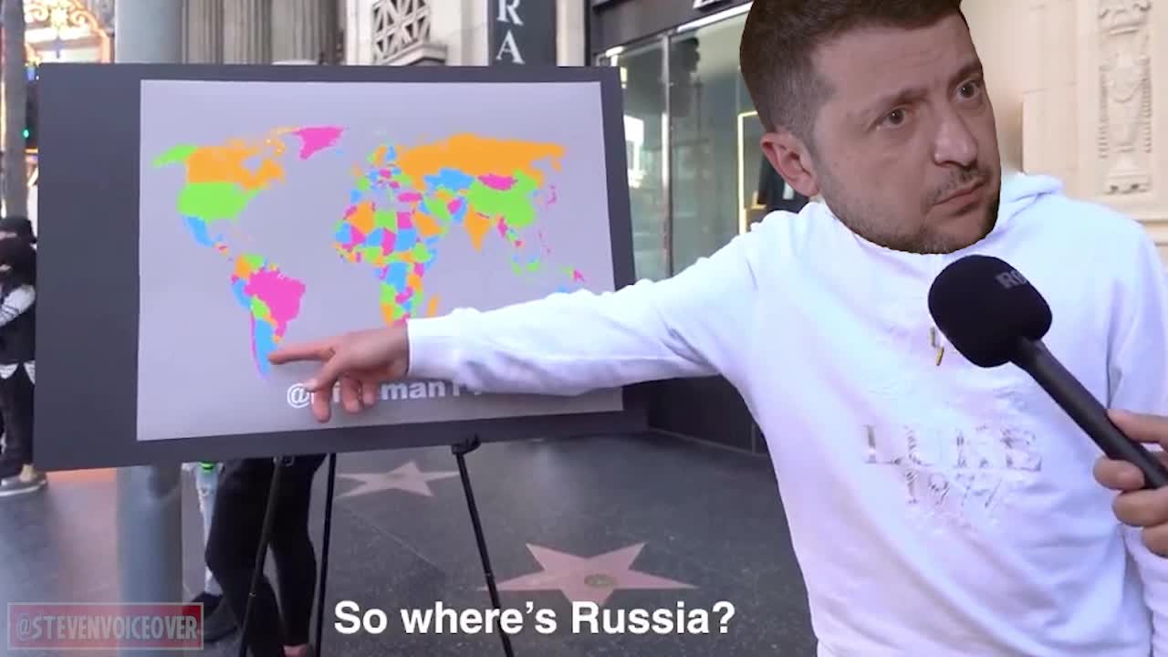 Zelensky, Where Is Ukraine On A Map?