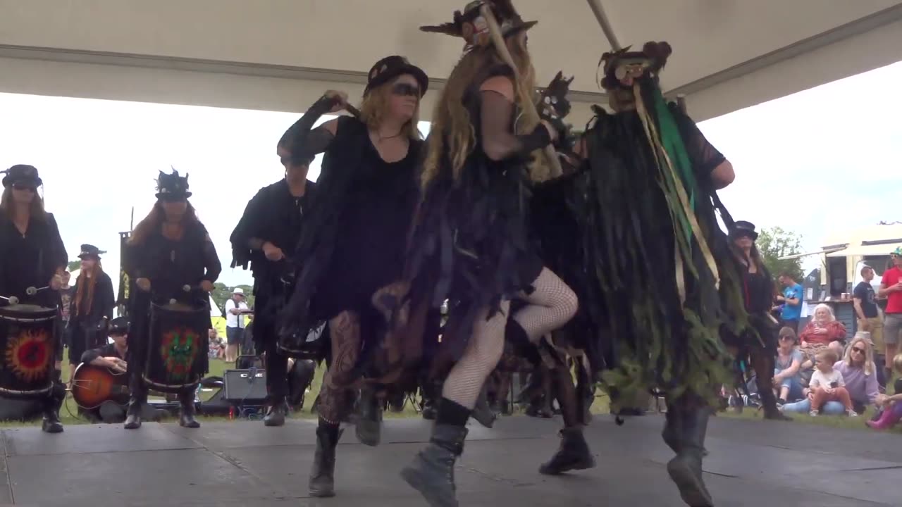 Beltane Border Morris - Dilwyn - Priddy Folk Festival - 9 Jul 23