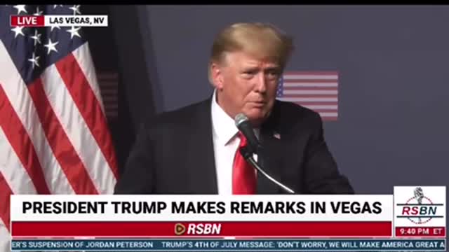 Donald Trump: “I worked very hard on it 4 years PLUS” What do you mean PLUS?