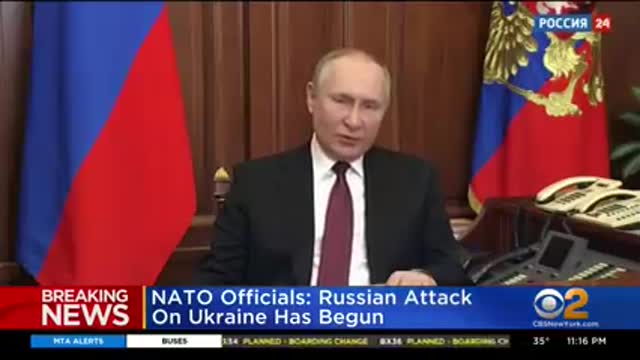 Russian official NATO attacks Ukraine