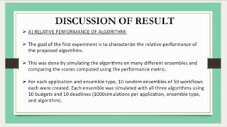 Paper 2- Cost and deadline constraint provisioning ensembles workflow using Iass cloud