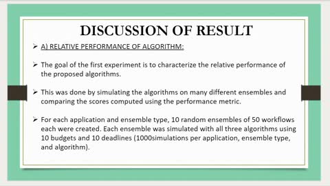 Paper 2- Cost and deadline constraint provisioning ensembles workflow using Iass cloud