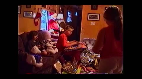 VHS tape 15 video 37 dec 2000 sierra, Emily, Bryce x-mas