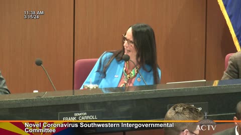 Drs Apter, Bowden, Hale, McCullough: Arizona Senate 3rd NCSWIC Hearing