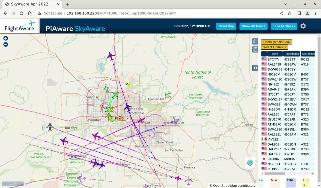 august 5th 2022 time lapsed air trash