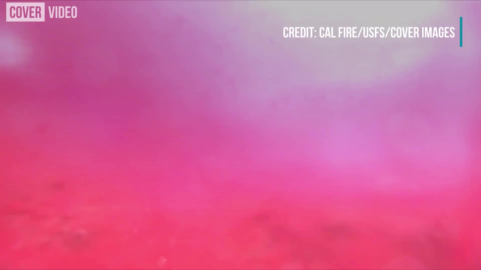 Watch A Truck Get Destroyed By Californian Fire Retardant Air Drop