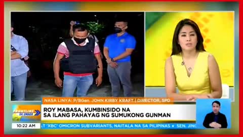 Sumukong gunman,nakausap na ng kapatidni Percy Lapid