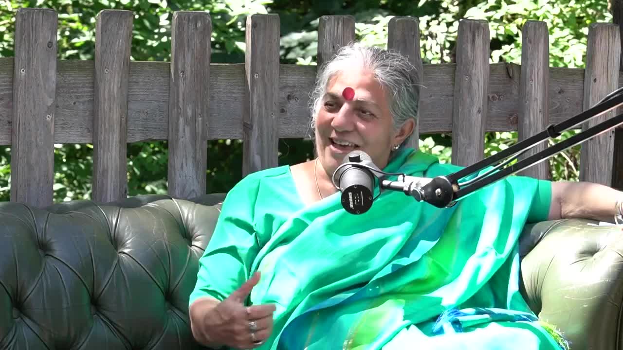 Russell Brand | Vandana Shiva: “This Is How We Beat The Great Reset”