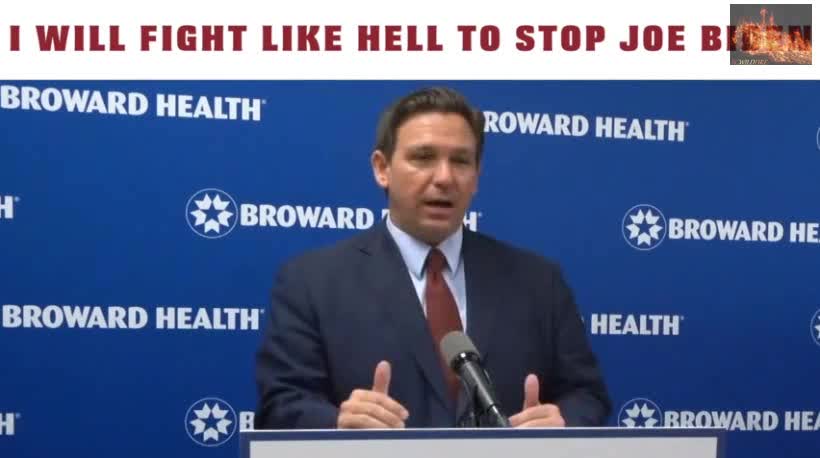 DeSantis Fights Like Hell to Stop Biden