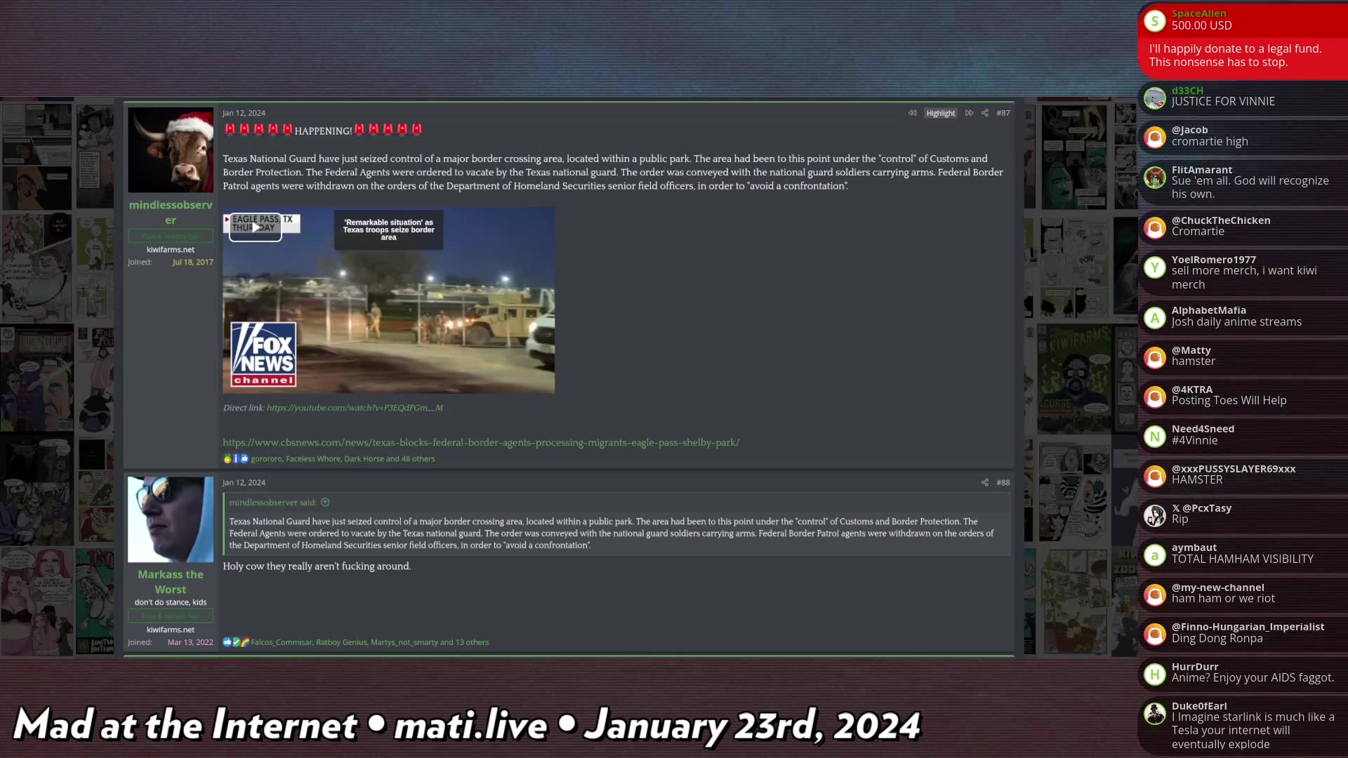 Mad at the Internet (January 23rd, 2024)