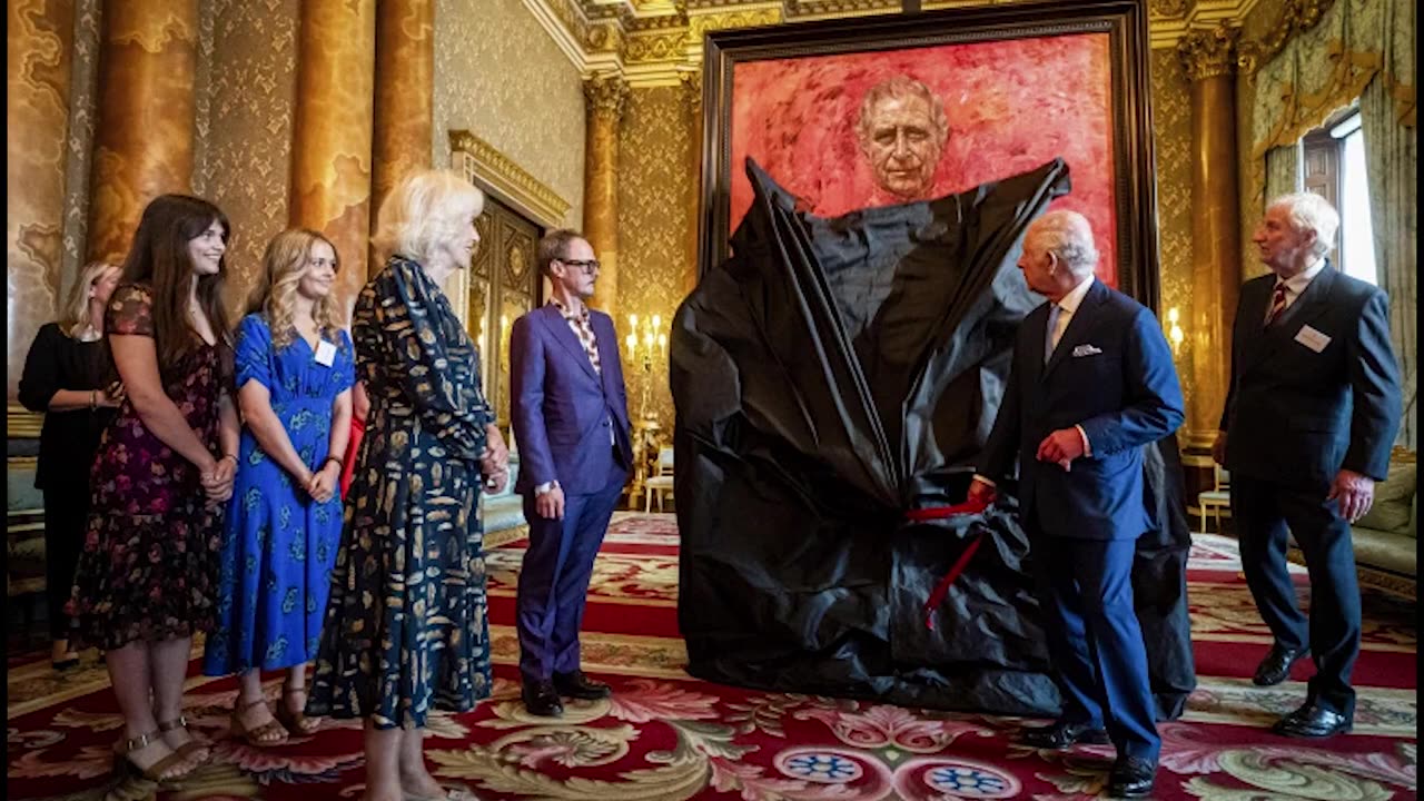 Blah Blah Blah Art Talk: Critique of King Charles' Official Portrait