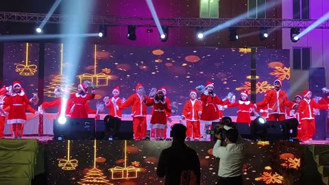 School Child performance in Christmas