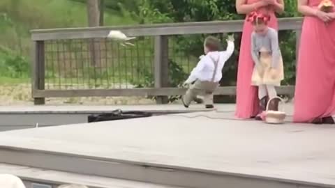 Kids fail weeding try to not laugh