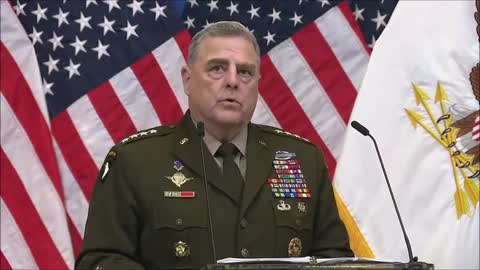 Obese General Mark Mille "Rules Based International Order"