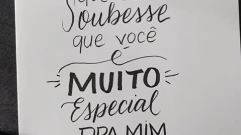 Uma Declaração de amor
