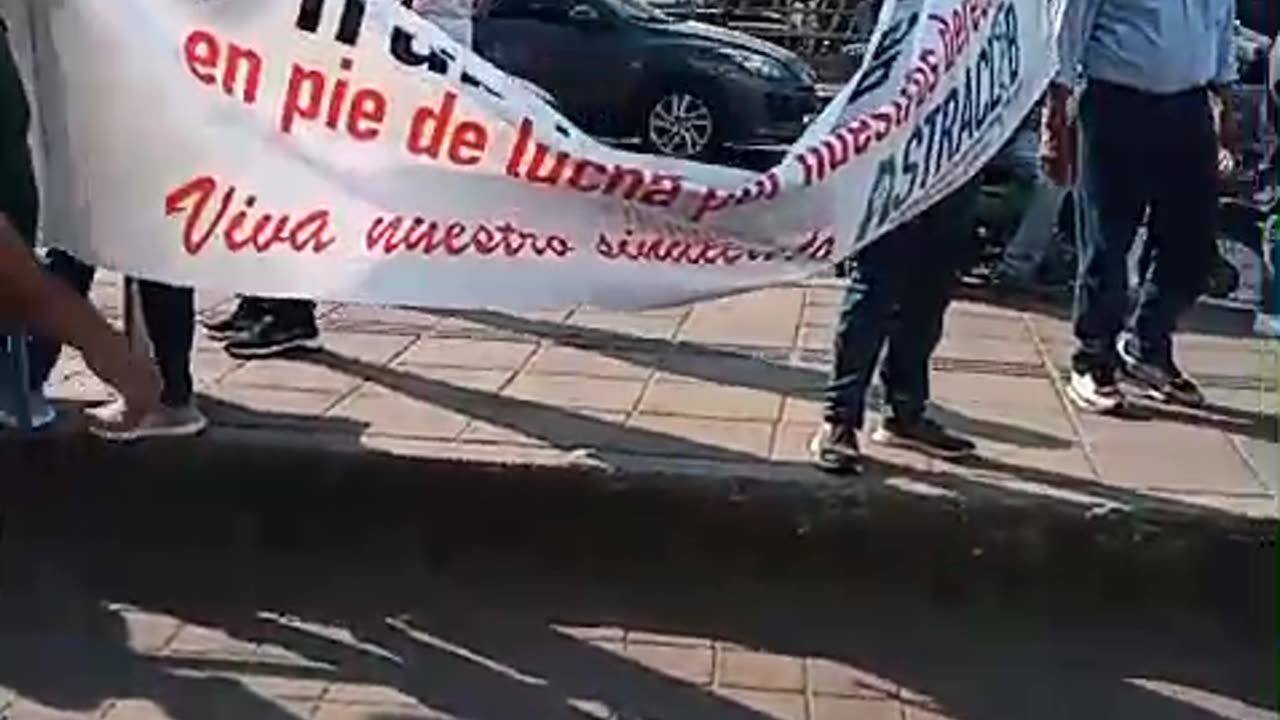 Protesta personal de la salud en Cartagena