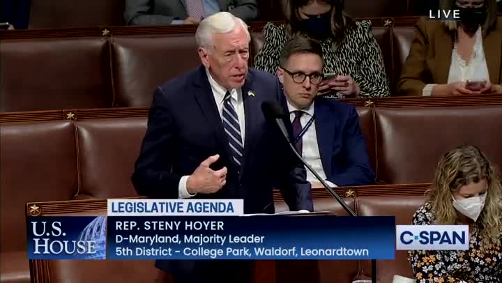 US House Majority Leader Steny Hoyer says "in a time of war” it is "unfortunate" to criticize Biden