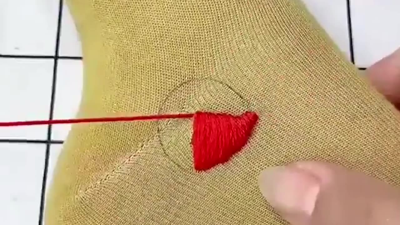 Here's how to fix a hole in a sock! 😍