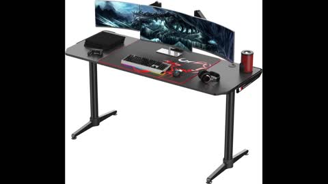 Review: It's_Organized Gaming Computer Desk 63 inch Long Gaming Table Home Office Study Writing...