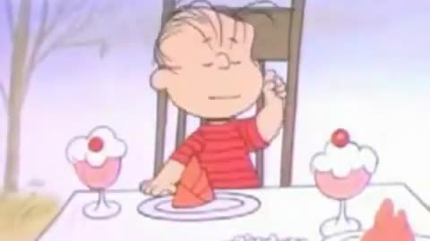 Linus Give Thanksgiving Speech and Prayer