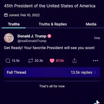 This is how TruthSocial looks and works