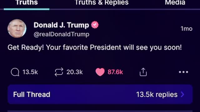 This is how TruthSocial looks and works