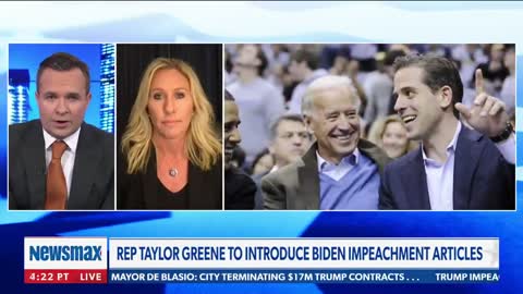 Marjorie Taylor Greene will file IMPEACHMENT articles against Joe Biden!