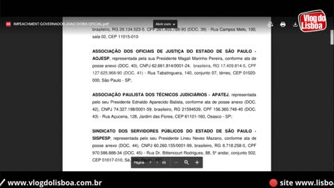 Agora Complicou Doria terá novos pedidos de impeachment