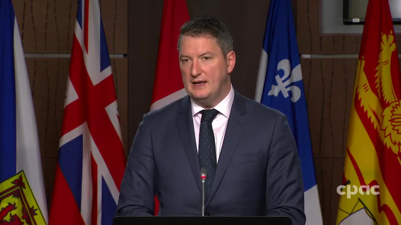 Canada: Sinn Féin MP John Finucane holds a news conference in Ottawa – October 18, 2022