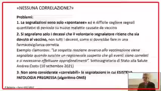 Eventi avversi, Prof. Paolo Bellavite