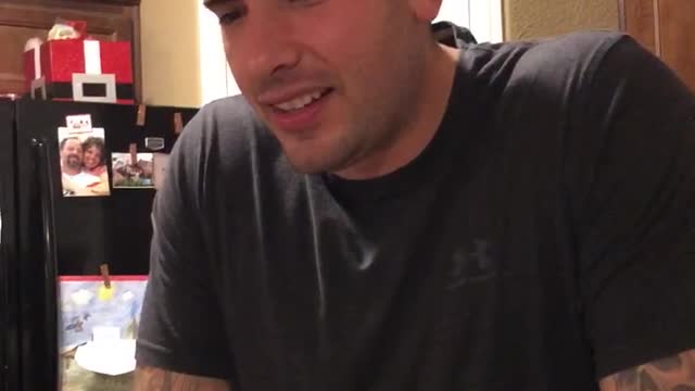 Father of 3 tries to Drink raw egg