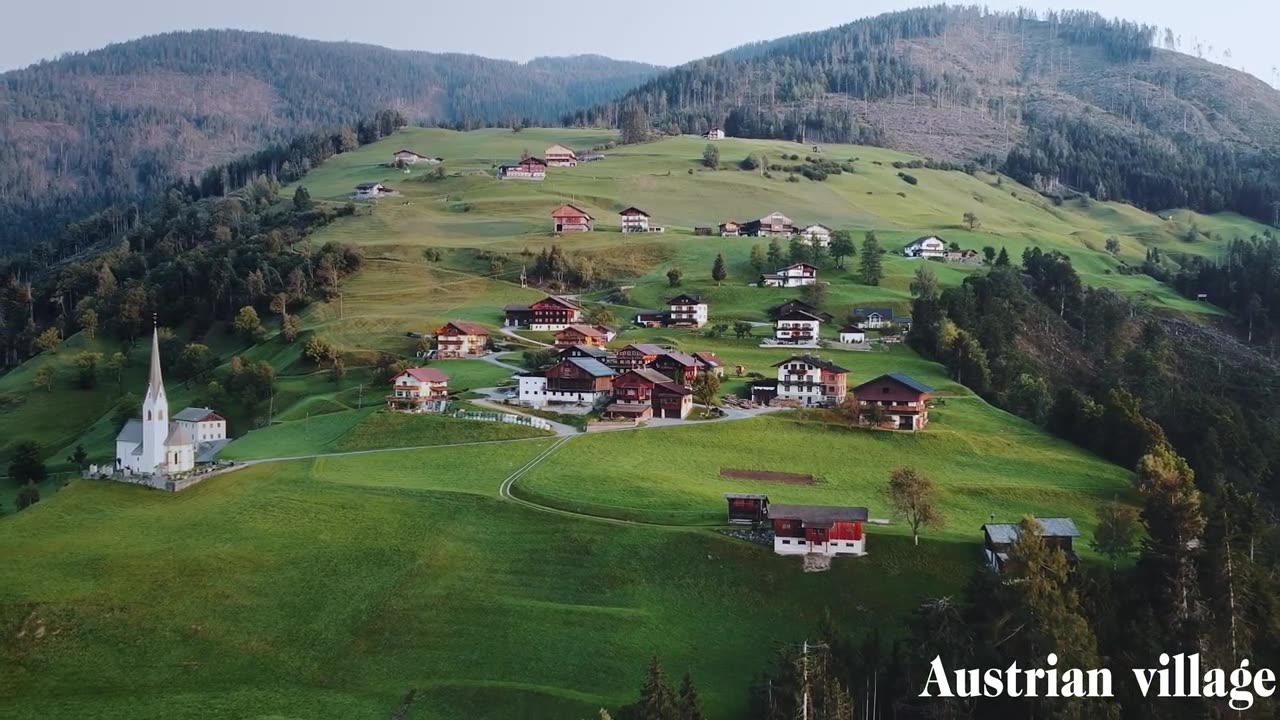 Austria in 8K ULTRA HD - Country in Europe (60 FPS)