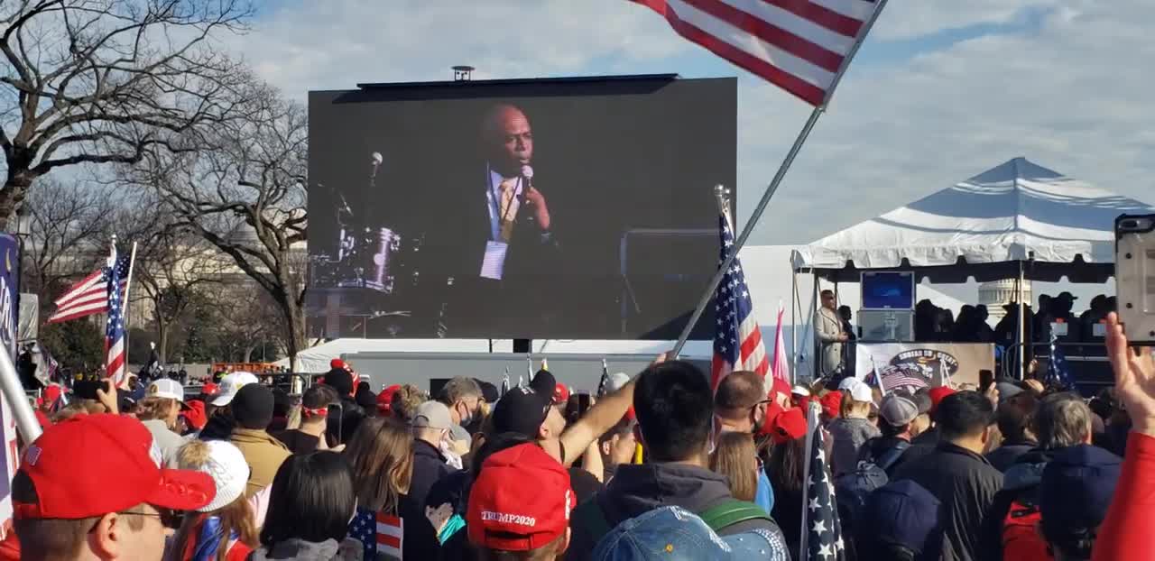 Jericho March Shout in Washington, D.C. for the Walls to Come and EXPOSE The Evils of the Left