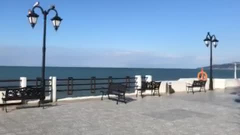 gentle sea, warm sun