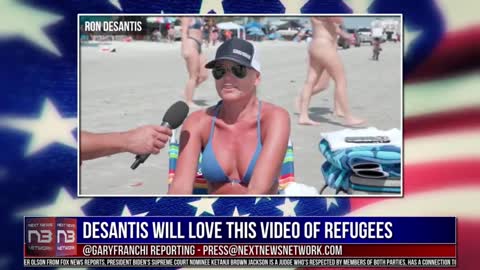 DeSantis Will love This Video Of Refugees From Blue States Giving Him A Huge Gift