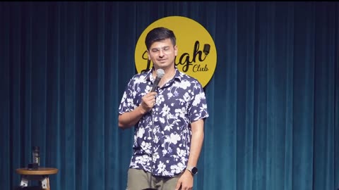 Standup comedy by Rajat chauhan