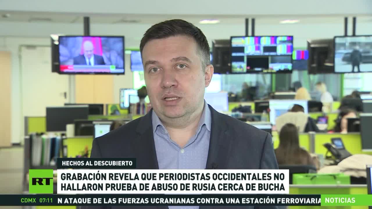 "Nessuna prova di abuso": le chiamate di giornalisti stranieri e agenti di sicurezza ucraini rivelano cosa stava succedendo vicino a Bucha,secondo le registrazioni delle conversazioni telefoniche ottenute da RT.