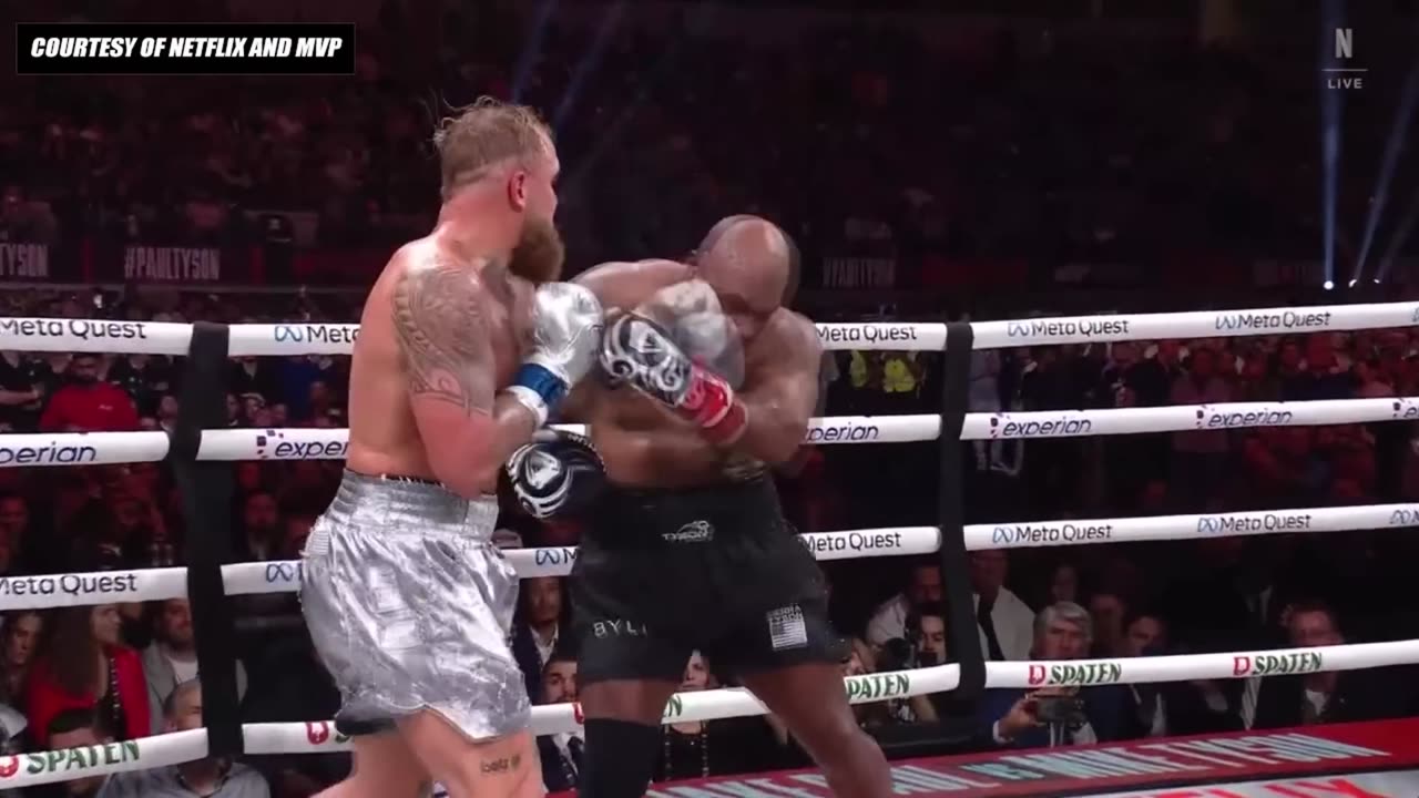 Jake Paul vs. Mike Tyson FIGHT HIGHLIGHTS 🥊 Ringside