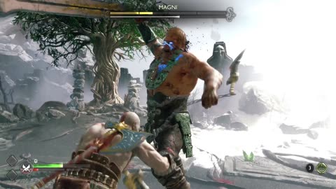 God Of War: Valhalla - Kratos VS Magni