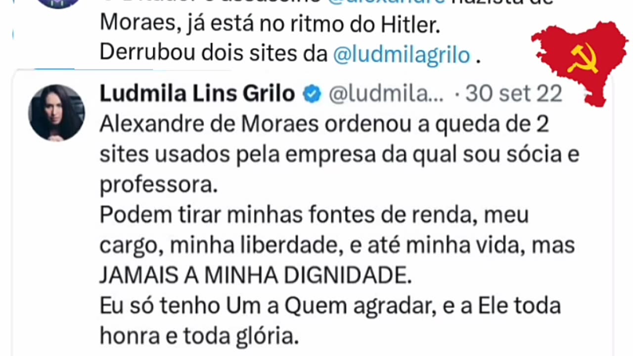 O DITADOR NAZISTA DO STF NO RITMO DO HITLER.