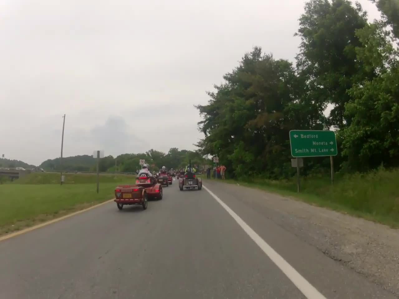 Run For The Wall Montvale Elem School Bedford County, Virginia To D-Day