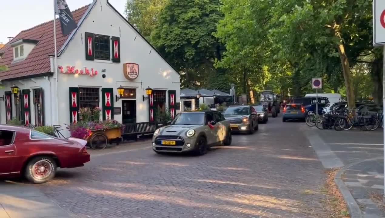 Dutch Farmers convoy in Wassenaar