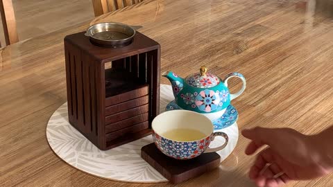 Making end-grain coasters and tea filter holder from scrap walnut