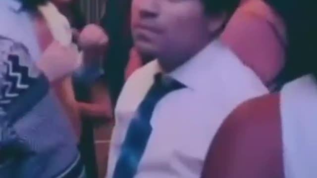 He was so ready to dance to the beat, but he was played by the DJ.