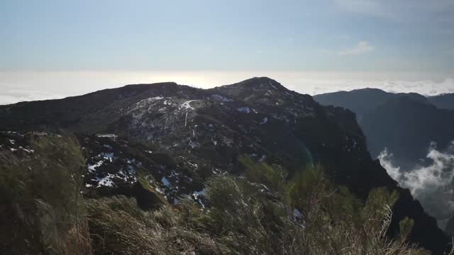 Remnants of snow on mountains_batch