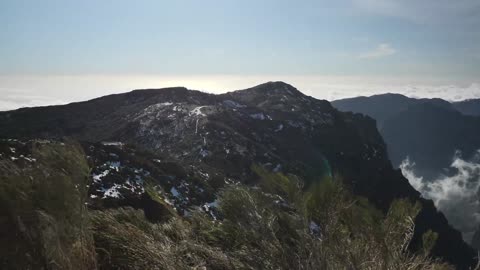 Remnants of snow on mountains_batch