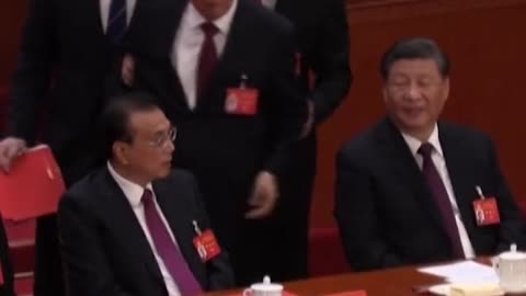 Former China President Abruptly Escorted From Party Congress