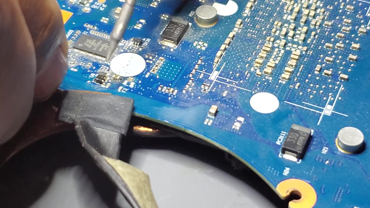 How To Soldring Ic In Laptop Motherboard