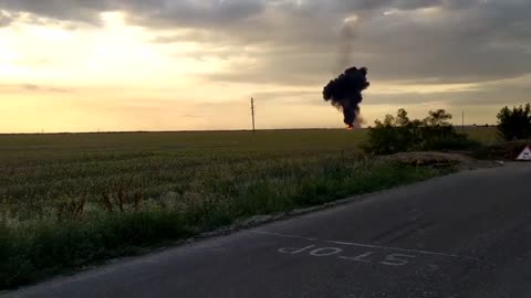 You can imagine how the handsome fell, shot down!: the fall of the downed plane of the Russian occu